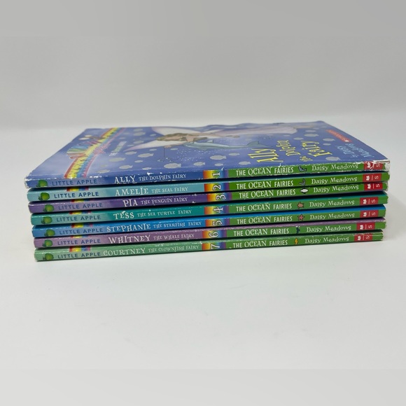 RAINBOW MAGIC FAIRIES: THE OCEAN FAIRIES: Books 1-7 Set/Lot (by Daisy Meadows) - Picture 4 of 4
